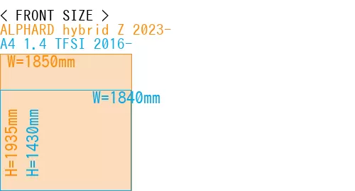 #ALPHARD hybrid Z 2023- + A4 1.4 TFSI 2016-